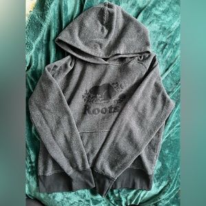 Roots salt and pepper 44% organic hoodie